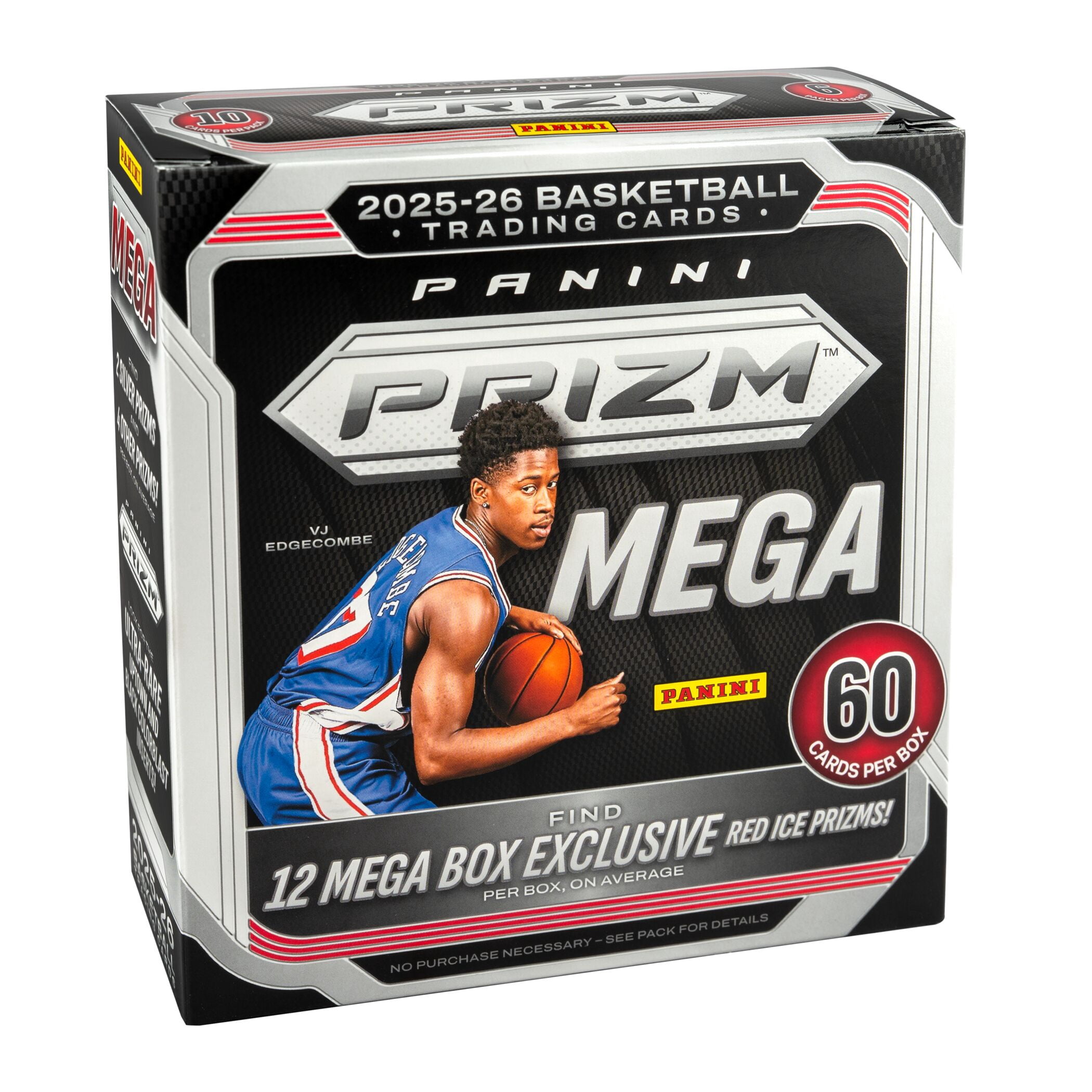 2025-26 Panini Prizm Basketball Trading Cards Mega Box
