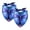 Multi-colored 3, variant on PhooArto Pig Sunflowers Dog Bandanas, 2 Pack Soft Washable Pet Scarf Triangle for Large Dogs Puppies and Cats