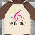thumbnail image 4 of Inktastic Choir or Marching Band Treble Music Girls Long Sleeve Baby Bodysuit, 4 of 5