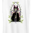 thumbnail image 3 of Disney Princess - Sleeping Beauty Floral Maleficent -  Women's Short Sleeve Graphic T-Shirt, 3 of 5
