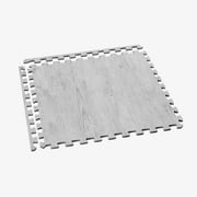 Forest Floor 3/8 Inch Thick Printed Foam Tiles, Premium Wood Grain Interlocking Foam Floor Mats, Anti-Fatigue Flooring – Stylish Flooring Solution