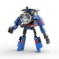 thumbnail image 3 of Moc Choo-figuras de acción de Charles, Thomas, trenes, Guerrero Mech, deformación, bloques de construcción, Robot, juguetes, regalo para niños, 3 of 4
