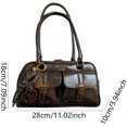 thumbnail image 6 of KKLDOGS Shoulder Bags for Women Y2k Hobo Tote Handbag Vintage Top Handle Bag PU Leather Shoulder Bag, 6 of 6