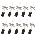 thumbnail image 1 of Wooden Chalkboard Labels 10Pcs Office Decor Double-Sided Writing 19X3.1Cm Black For Message Leaving, 1 of 4