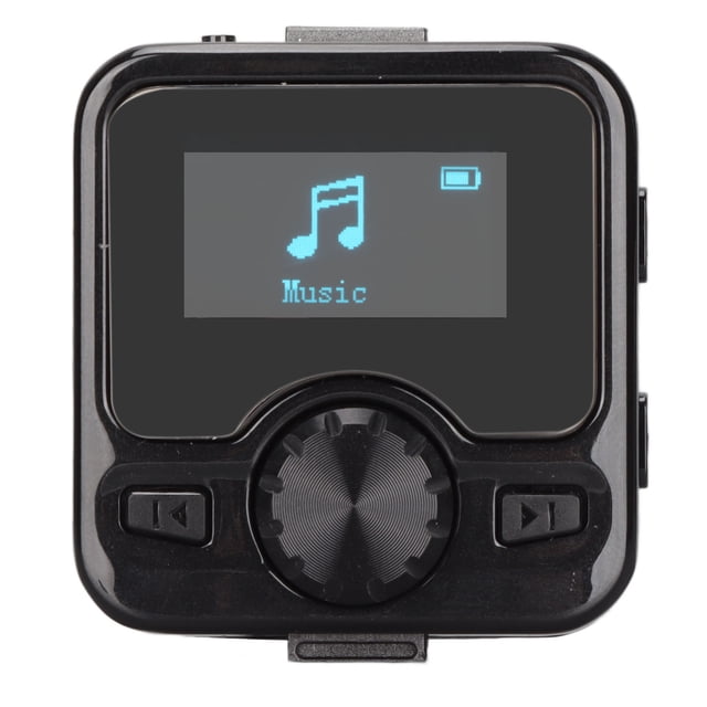 Reproductor de Mp3 15H 28 Idiomas HiFi USB Reproductor de música digital portátil Pantalla de letras Portátil con auriculares Clip Radio Grabadora E-Book