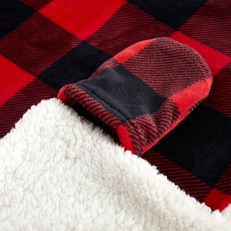 Dearfoams reversible hooded throw sale