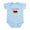 Sky Blue, variant on CafePress - Perfect German 2 Infant Bodysuit - Baby Light Bodysuit, Size Newborn - 24 Months