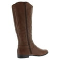 thumbnail image 2 of Style & Co Women's Kindell Faux Leather Riding Boots Tan Size 6 M, 2 of 2