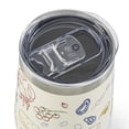 thumbnail image 4 of TAL 16oz Stainless Steel Wine Tumbler with Straw, Italian Dinner, 4 of 6