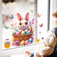 thumbnail image 1 of TIMIFIS Decorative Stickers, Easter Cute Bunny Eggs Wall Decoration Stickers Layout Family Room Stickers Home Decor, 1 of 5