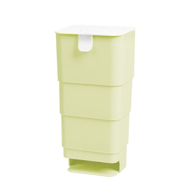 Wosthever Caja de almacenamiento no perforada para el hogar, caja de almacenamiento montada en la pared de fácil instalación, fuerte y duradera Organizadores de utensilios de cocina verde
