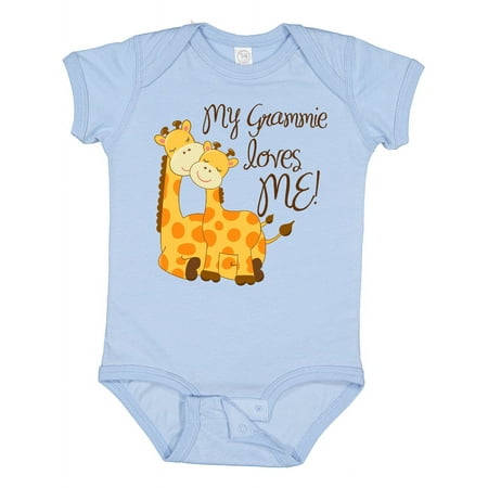 

Inktastic My Grammie Loves Me! Boys or Girls Baby Bodysuit