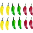thumbnail image 6 of 300/100Pcs Artificial Little Chili Simulation Pepper Mini Three-Colour (Red + Yellow + Green) Small Hot Pepper Lifelike Fake Vegetable Home Decor, 6 of 6