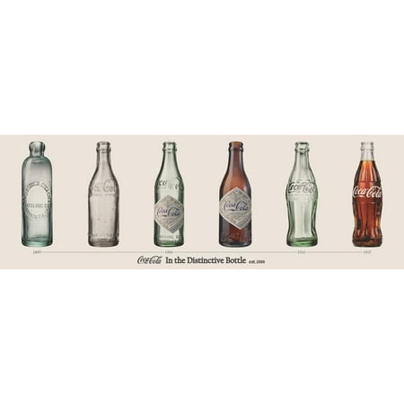 Coca-Cola Evolution (Slim Poster) Poster - 36x12 (Best Of Coke Studio India)