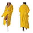 thumbnail image 4 of Txlixc Estilo de moda de las mujeres juego abierto chaqueta de manga larga de color sólido Txlixc moda, 4 of 7