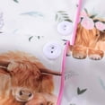 thumbnail image 6 of Bibifish Women Pajama Sets Summer Short Sleeve Cute Animal Print Sleepwear Sets Bottons Down Shirts With Shorts Cozy Lightweight Nightwear Sets, 6 of 7