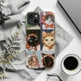 thumbnail image 6 of Cats in Bonnets Phone Case – Vintage Painterly Cat Portrait Phone Cover for iPhone 16 15 14 13 12 11 Pro Max, 6 of 6