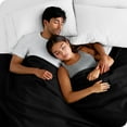 thumbnail image 4 of Bare Home Polar Fleece Bed Blanket - Lightweight - Premium Fleece - King, Black, 4 of 7