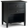 thumbnail image 2 of Home Square 3-Piece Set with 2 24" Bedside Nightstand Tables 72" TV Media Stand, 2 of 20