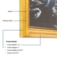 thumbnail image 3 of ArtToFrames 4" x 21" Antique Gold Picture Frame, 4x21 inch Gold Wood Poster Frame (WOM-2035), 3 Pack, 3 of 7