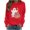 Red [Halloween Shirts for Women Clearance Sales], variant on WEIWEN Halloween Sweatshirts for Women Cute Ghost Pumpkin Graphic Crewneck Long Sleeve Sweaters for Women Spooky Season Pullover Tops Womens Fall Fashion Clothing Green, S