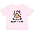 thumbnail image 3 of Inktastic Nana Loves Me Girl Cow Girls Baby T-Shirt, 3 of 5