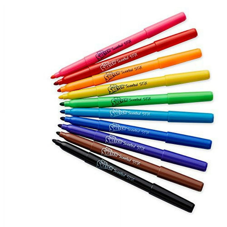 送料無料の商品 Mr. Point Fine Set, Markers Watercolor Stix Scented Sketch マーカー・蛍光ペン