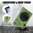 thumbnail image 4 of KIQ Samsung Galaxy Tab A 8.0 Case 2019 Model T290/T295, Heavy Duty Military Shockproof Case for Samsung Galaxy Tab A 8.0 SM-T290 SM-T295 SM-T297 - Camouflage, 4 of 10