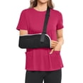 thumbnail image 6 of Domuza Women Post Surgery Shirts Comfort Adaptive Medical Short Sleeve Crew Neck Shirts Open Back Wear Sofy Solid Color Recovery Outfits with Pockets Hot Pink S, 6 of 8