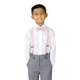 thumbnail image 4 of Spring Notion Boys' Suspenders and Solid Color Bowtie Set, 4 of 6