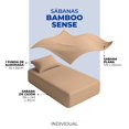 thumbnail image 5 of Juego de Sábanas Individual Spring Air Bamboo Sense Tacto Seda Transpirable Khaki, 5 of 5