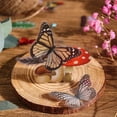 thumbnail image 3 of Paquete de pegatinas de la serie Nature Story para el manual de los niños, pegatinas creativas de papel con diseño retro de plantas, 60 piezas, 3 of 5