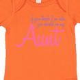 thumbnail image 4 of Inktastic Cute Aunt Boys or Girls Baby Bodysuit, 4 of 5