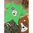 thumbnail image 3 of Cute Ghost Kitten W Pumpkin T-Shirt Toddler -Image by Shutterstock,  2 Toddler, 3 of 4