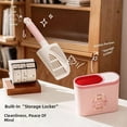thumbnail image 3 of Plastic Litter Box Cleaning Tool with Sifting Head and Storage Case, 3 of 9