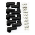 thumbnail image 5 of Pertronix 8282115HT Flame Thrower Spark Plug Wires, Black, 45 Deg, 5 of 7