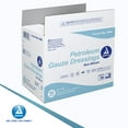 thumbnail image 6 of Dynarex Petroleum Gauze Dressings, 3" x 9", Sterile & Latex-Free, Non-Adherent Gauze Impregnated by Petroleum Jelly for Wound Care, Single Pouches, 1 Case of 120 (10 Boxes of 12), 6 of 6