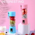 thumbnail image 3 of Portable Blender USB Mixer Two Blades Electric Juicer Machine Smoothie Blender Mini Food Processor Personal Lemon Squeezer, 3 of 4