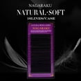 thumbnail image 1 of NAGARAKU, 16 filas, extensión de pestañas individuales clásicas, pestañas, negro mate, profesional, suave, Natural Tan Jianjun unisex, 1 of 1