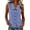 Navy, variant on GigrtiJin Tank Tops for Womens Trendy Plaid Button Down Shirts Solid Color Casual Going Out Sleeveless Collared Tank Tops