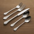 thumbnail image 3 of Oneida Marquette 5-Piece Mirror 18/8 Stainless Steel Flatware Set, 3 of 7