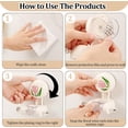 thumbnail image 5 of JUNZHIDAO Bathroom Adjustable Suction Cup Shower Holder, No Drilling Required(White, 1 PC), 5 of 8