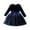 style-03 Blue, variant on Flower Girl Dress Long Sleeve Little Girls' Dress, Toddler Long Sleeve Dresses Size 3T 4T(Purple,3-4 Years)