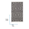 thumbnail image 4 of Livabliss Area Rugs for Living Room, 5x7 Bedouin Global Black Rug, Bedroom Dining Room Home Decor Stain Resistant Carpet (5' x 7'6"), 4 of 8