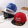 thumbnail image 2 of Sombrero de béisbol para bebé Versión coreana Niños lindos Niñas Cuatro estaciones Sombrero de béisbol plano de hip-hop para exteriores17 zhangyuxiang unisex, 2 of 2