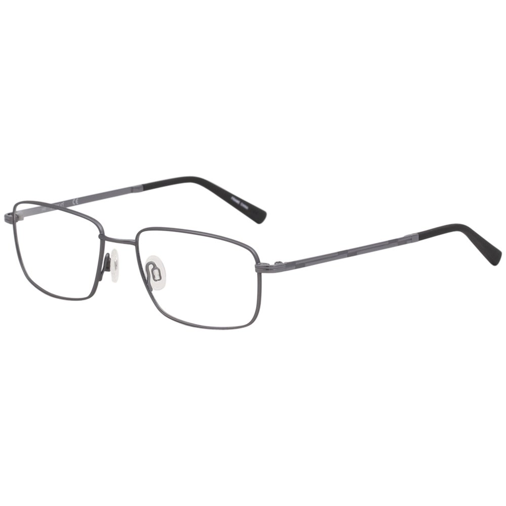 Flexon Eyeglasses Nathaniel 600 033 Gunmetal Titanium Alloy Optical