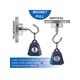 thumbnail image 4 of Magnetic Hooks Refrigerator,Cruise Ship Accessories, 22LBS Super Magnets with Neodymium Rare Earth for Hanging, Door Holder, Keys, Home, Office, Refri, 4 of 5