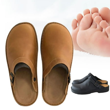 

Archer Autumn Men Casual Solid Color Faux Leather Slip-on Flat Wedge Platform Shoes