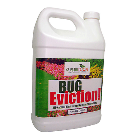 Bug Eviction - Organic Garden Pest Control, Natural Pest Killer Pesticide for Garden Plants, Vegetable, Evicts Moth, Caterpillars, Aphid, Earwigs - Organic Pest Control - 1 Gallon of (Best Pesticide For Plants)