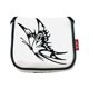 thumbnail image 2 of Cubierta de cabeza de putter de mazo de golf de cuero PU impermeable / Protector de cabeza de eje de talón de golf Accesorios de equipo para hombres y Mariposa Blanca Soledad Cubierta de la cabeza del putter de golf, 2 of 8